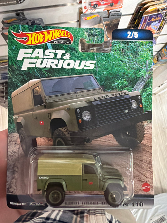 Hot Wheels Premium Fast & Furious - Land Rover Defender 1 10