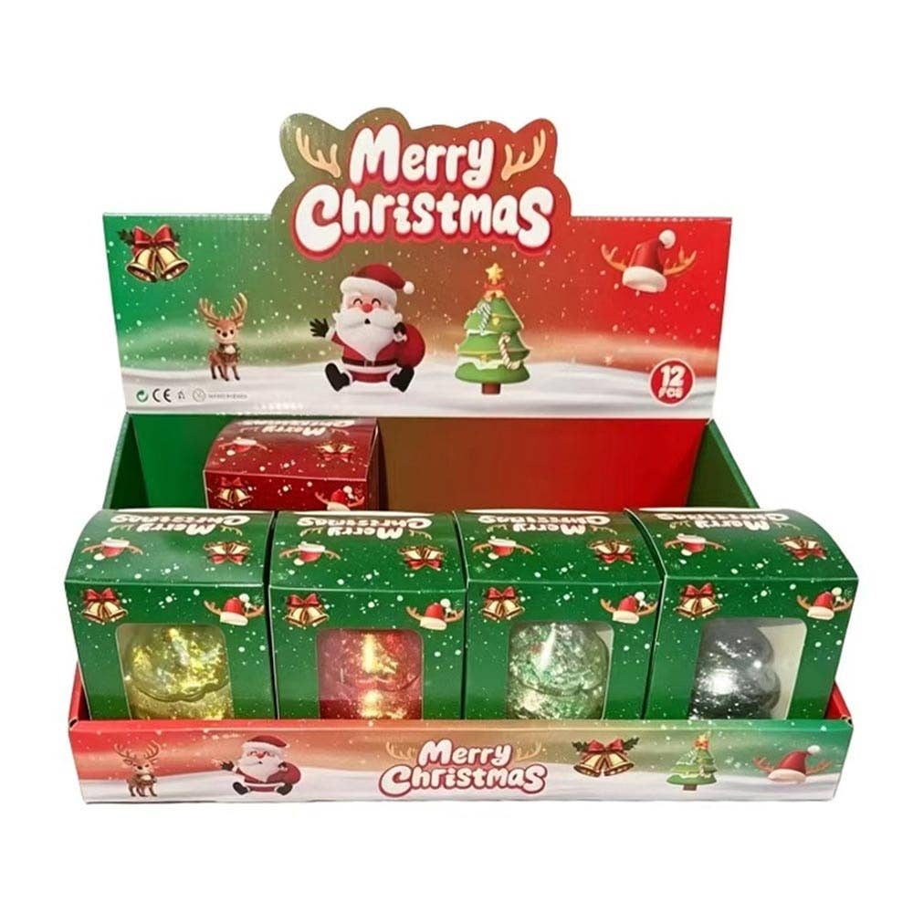 Glitter Christmas Tree Squeeze Squishy Stress Relief Toy