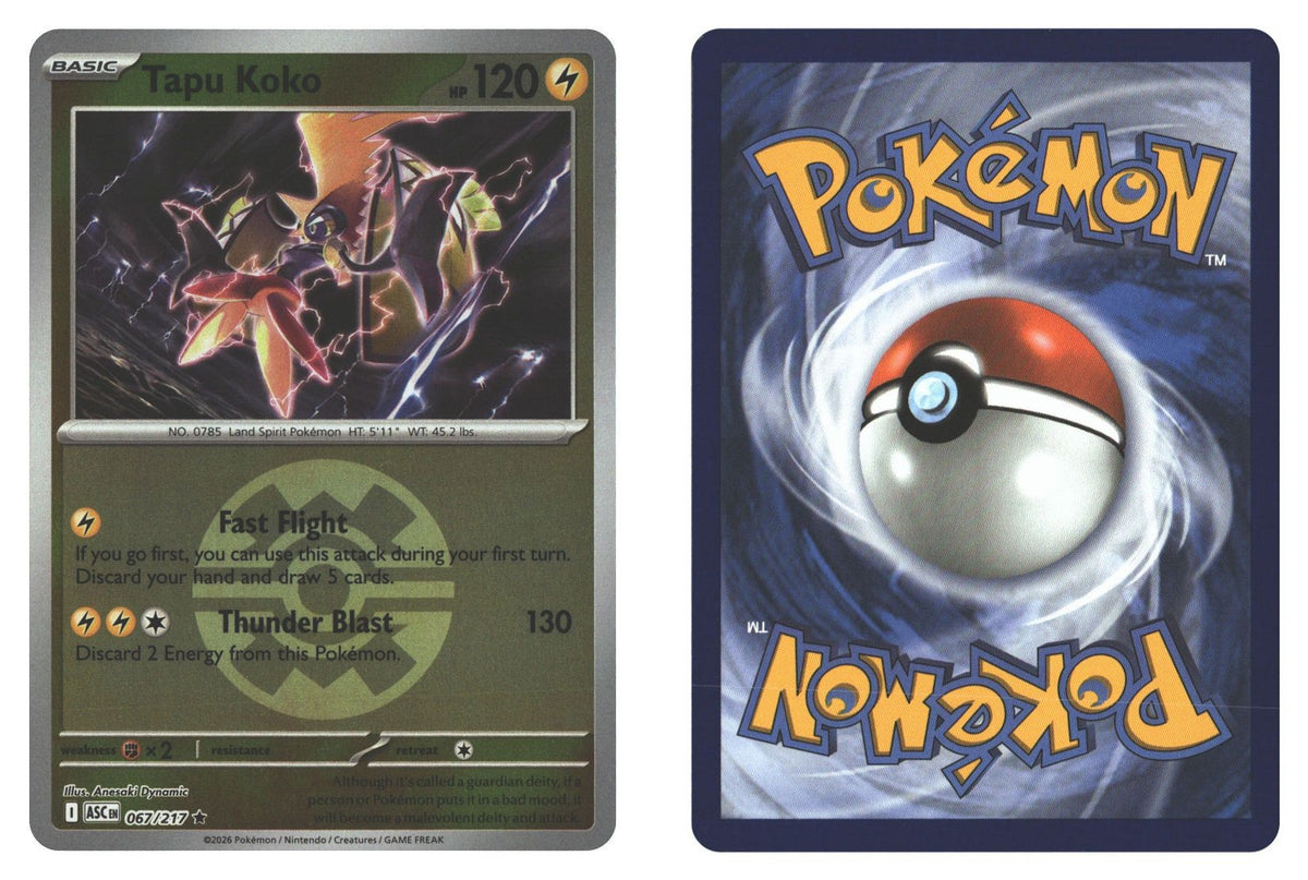 Front + Back scan | Near Mint / English / Reverse Holofoil