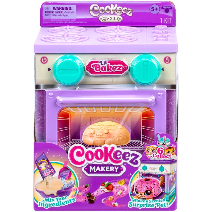 Cookeez Makery Lil' Bakez Playset Plush