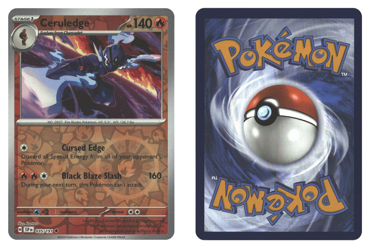 Front + Back scan | Near Mint / English / Reverse Holofoil