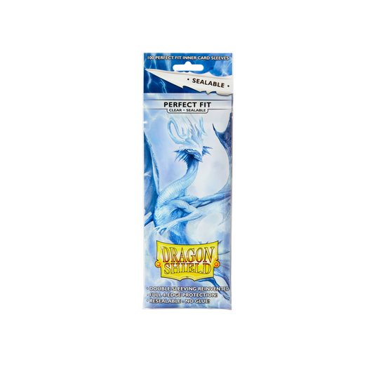 Dragon Shield 100ct Perfect Fit Sealable Clear