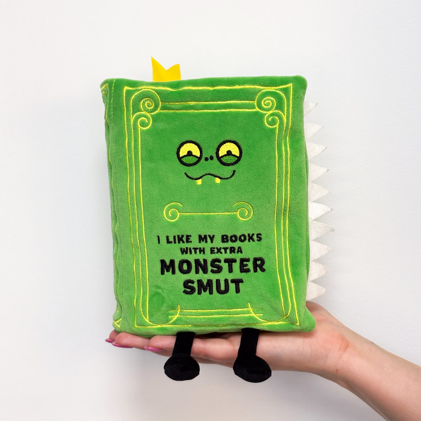 Punchkins I Like My Books With Extra Monster Smut Plush – Funny Book Lover Gift
