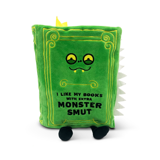 Punchkins I Like My Books With Extra Monster Smut Plush – Funny Book Lover Gift