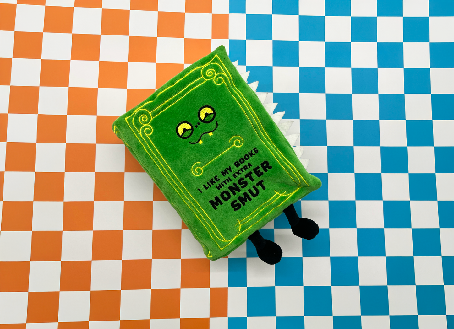 Punchkins I Like My Books With Extra Monster Smut Plush – Funny Book Lover Gift