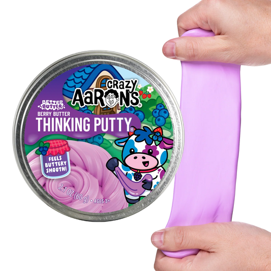 Crazy Aaron's Better Butter Berry - Full Size 4" Thinking Putty