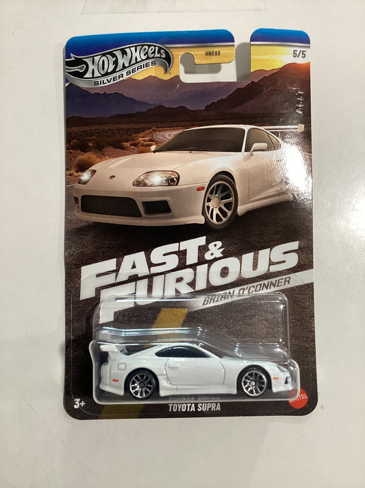 Hot Wheels Silver Series Toyota Supra Fast & Furious Brian O'Connor 5/5