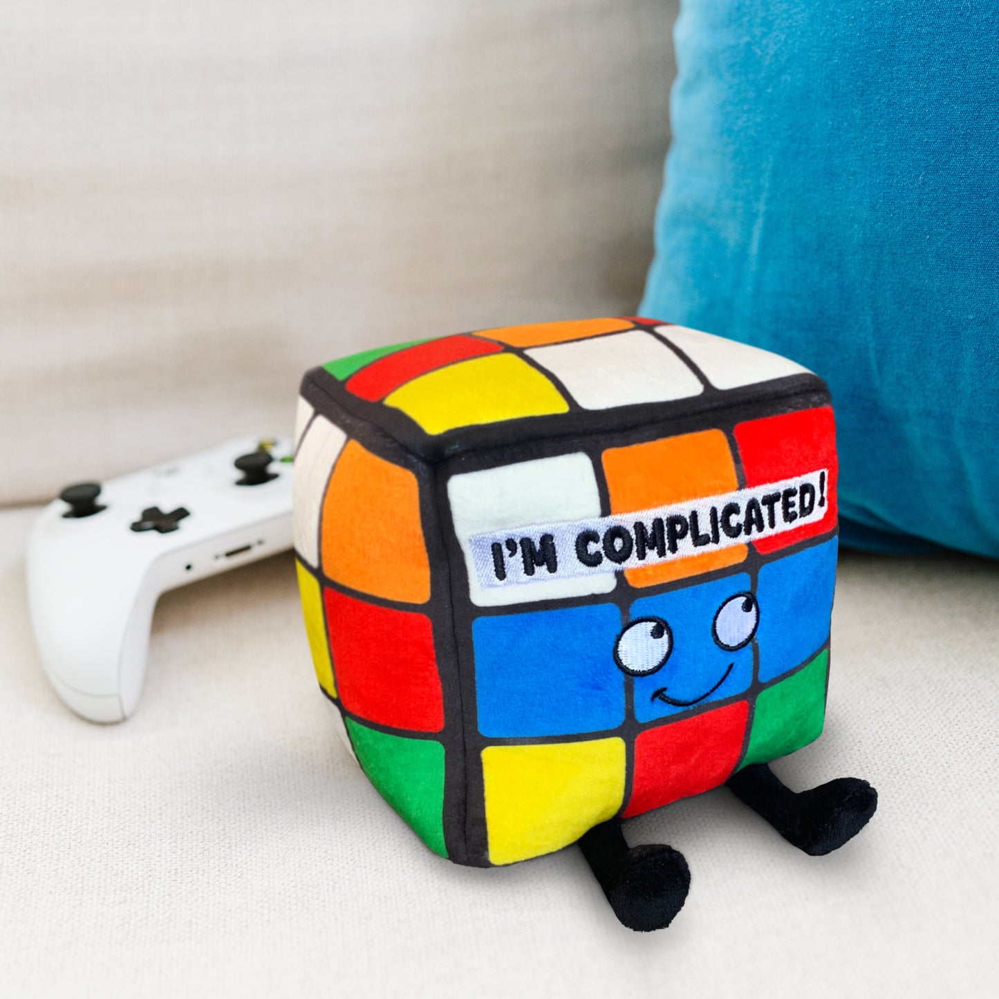 Plush Puzzle Cube - I'm Complicated