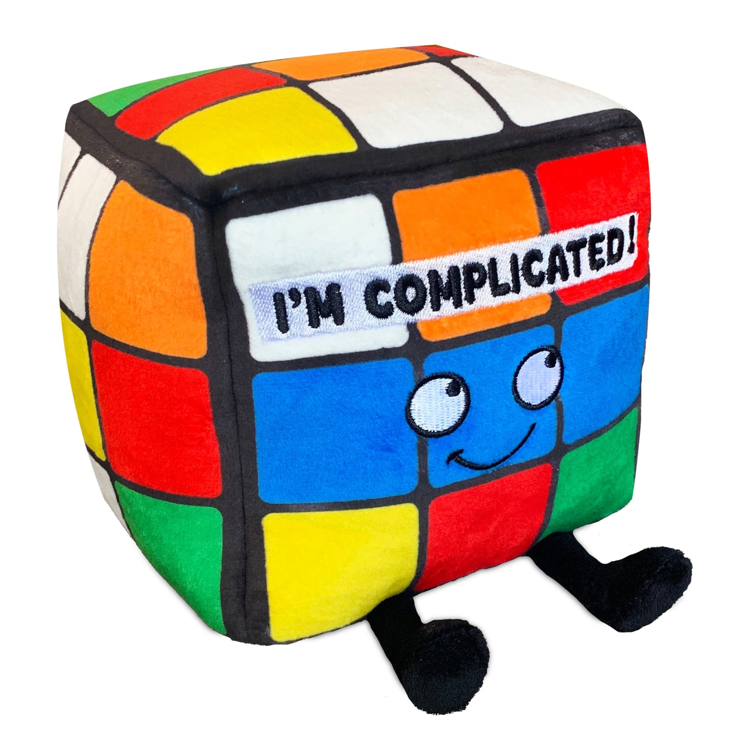 Plush Puzzle Cube - I'm Complicated