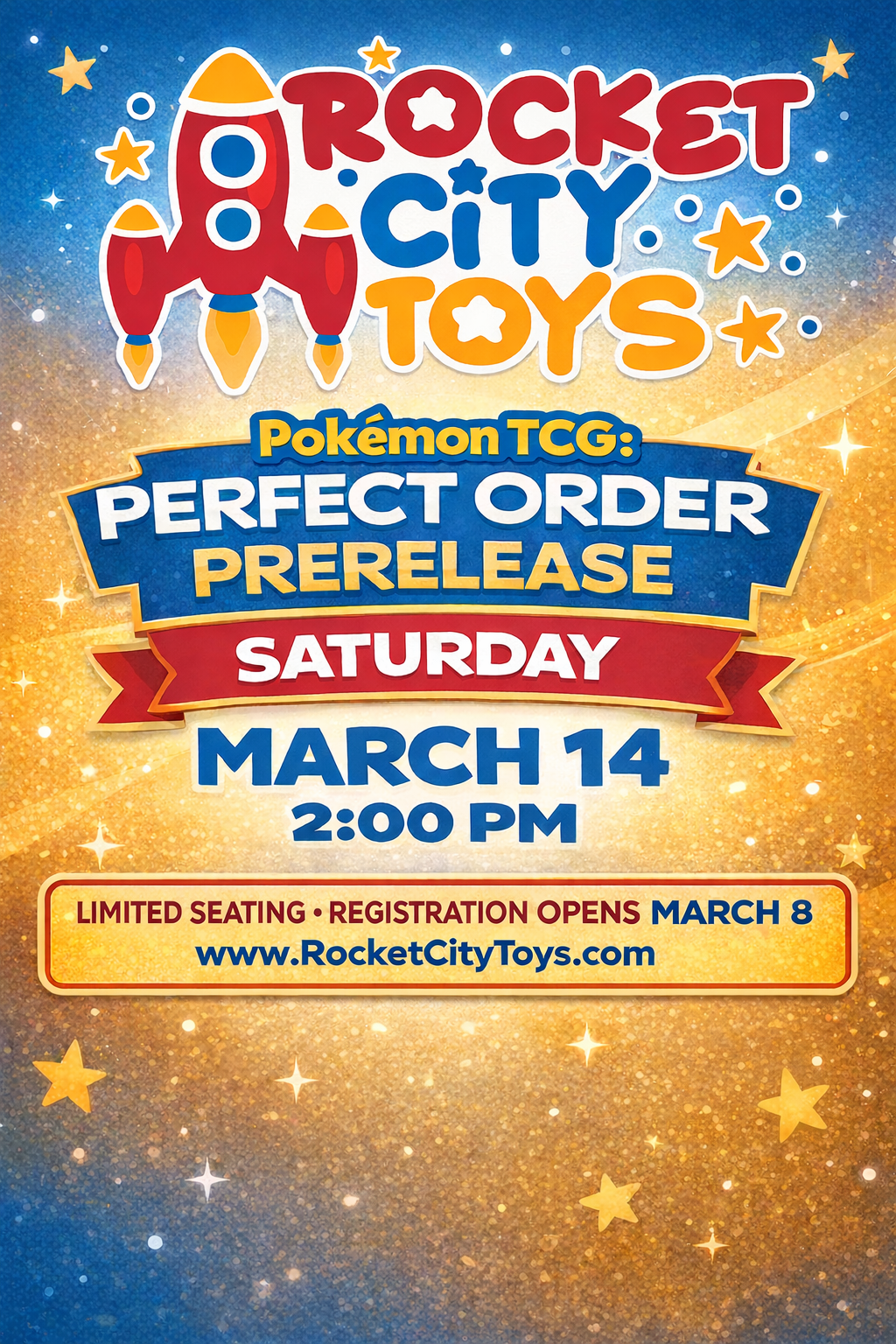 Pokémon TCG: Perfect Order Prerelease Entry