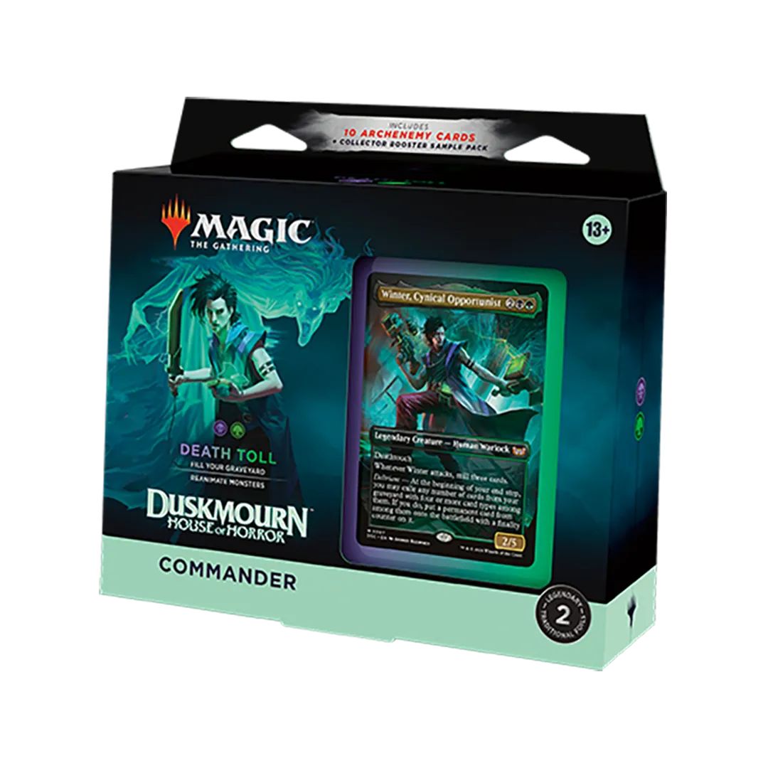 Magic: The Gathering Duskmourn House of Horror Commander Deck