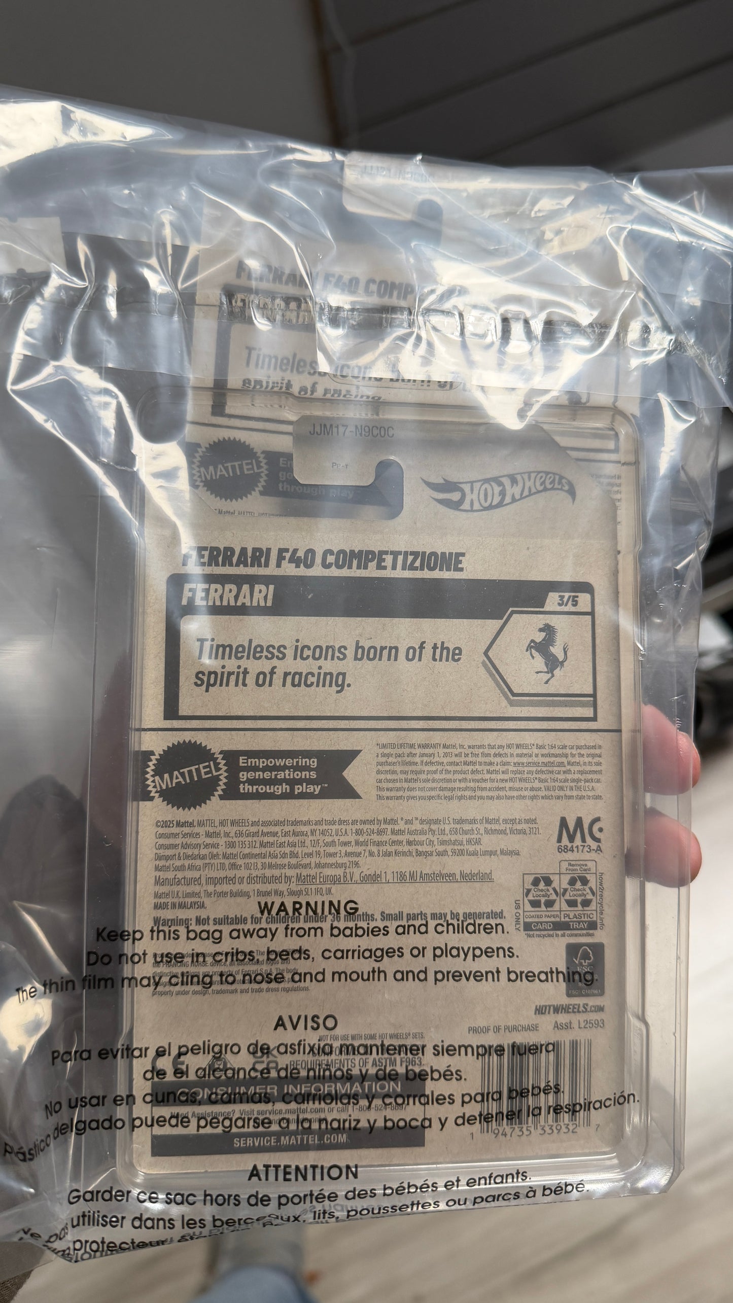 Hot Wheels Ferrari F40 Competizione Super Treasure Bundle