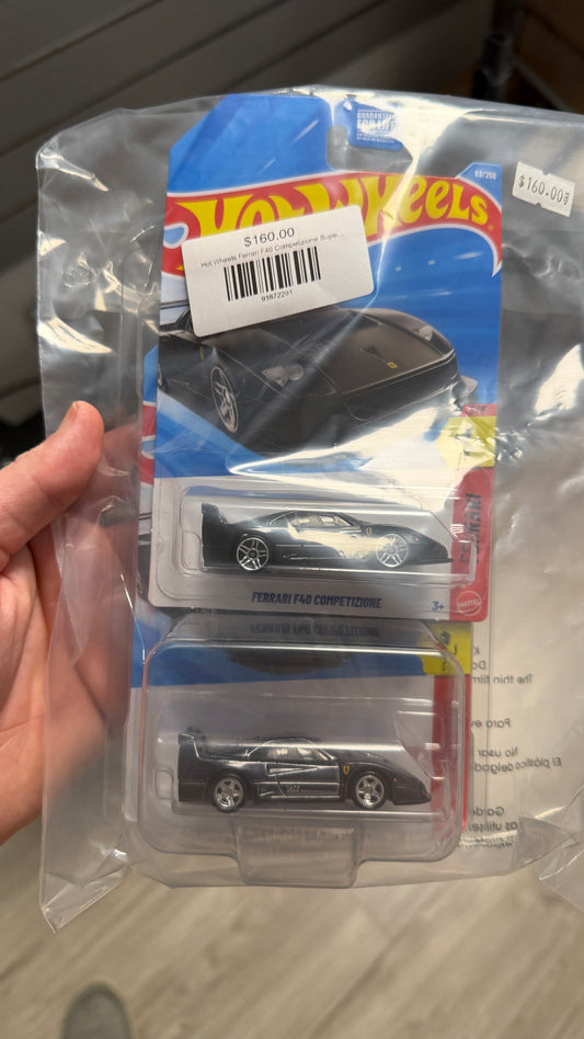 Hot Wheels Ferrari F40 Competizione Super Treasure Bundle