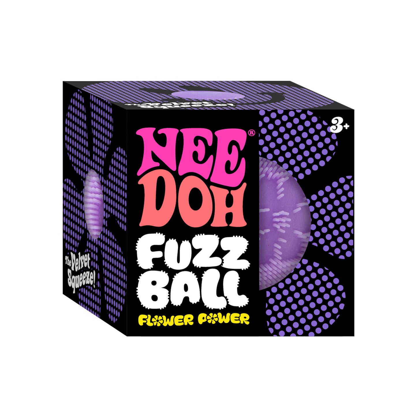 Schylling Flower Power Fuzz Ball Needoh