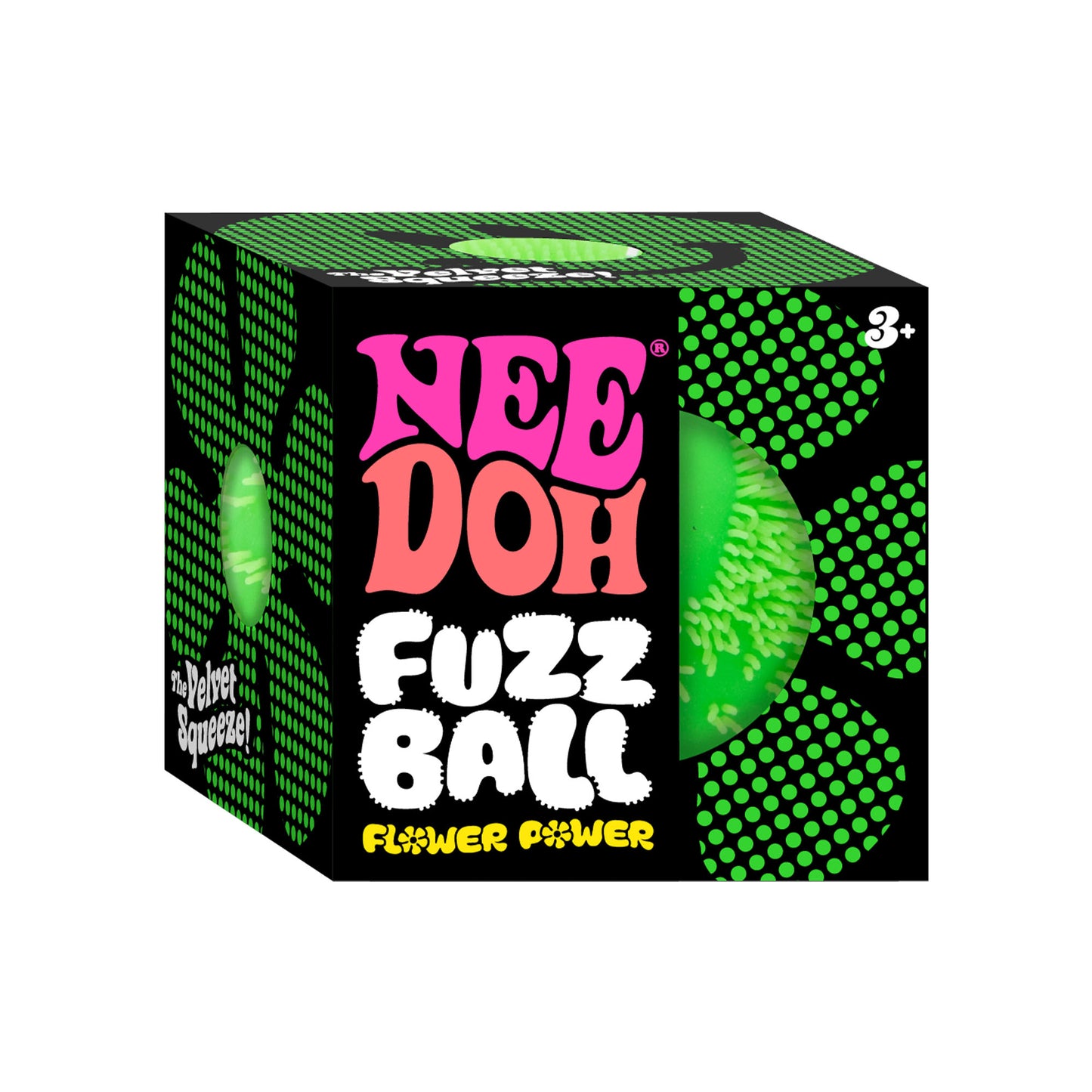 Schylling Flower Power Fuzz Ball Needoh