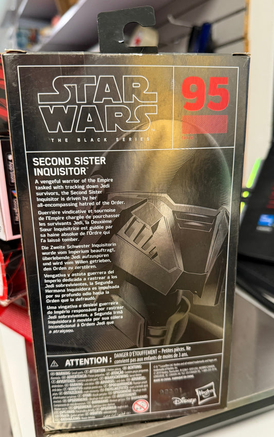 Star Wars The Black Series Second Sister Inquisitor Carbonized Exclusive
