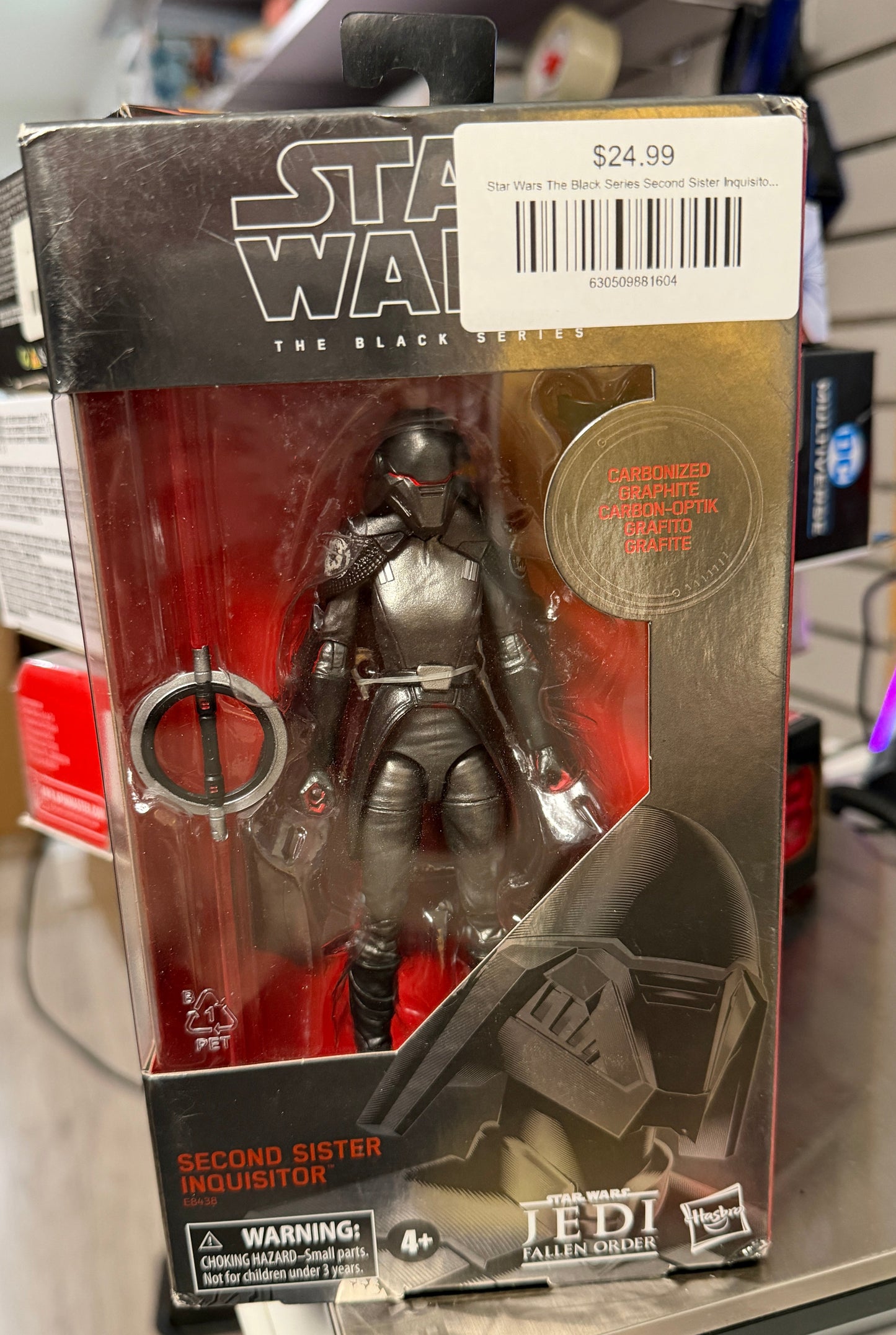 Star Wars The Black Series Second Sister Inquisitor Carbonized Exclusive