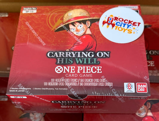 One Piece TCG: Carrying On His Will Booster Box (OP-13)