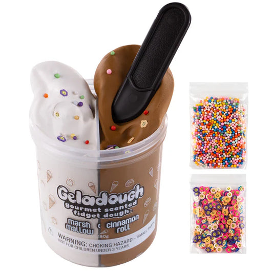Geladough: Marshmallow & Cinnamon Roll