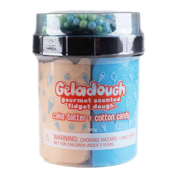 Geladough: Cake Batter & Cotton Candy