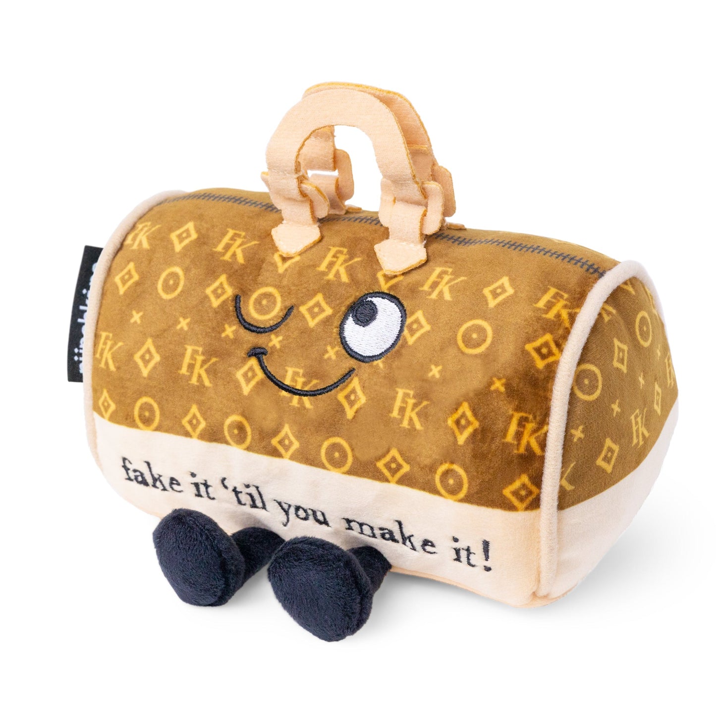 Plush Handbag - Fake It Til You Make It