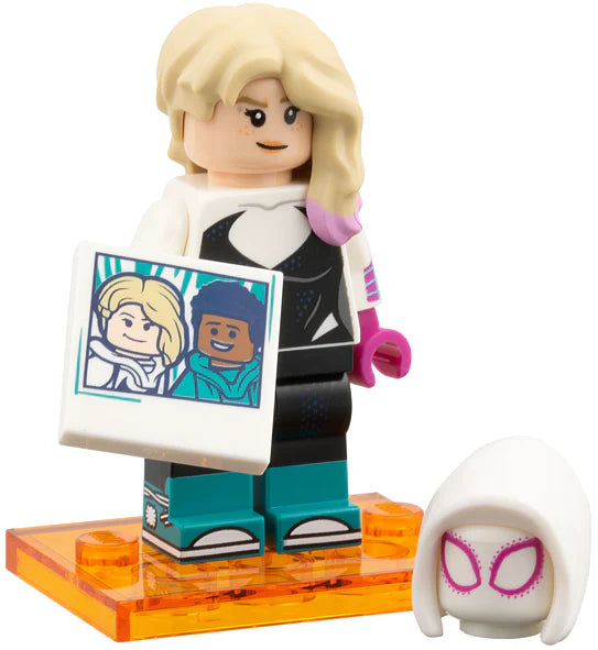 Gwen Stacy/Spider Gwen-LEGO Minifigures Spider-Man: 71050
