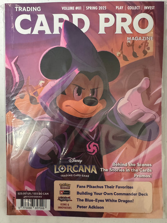 Card Pro Magazine Issue #1 Premier Trading Card Magazine w/ Promo Packs