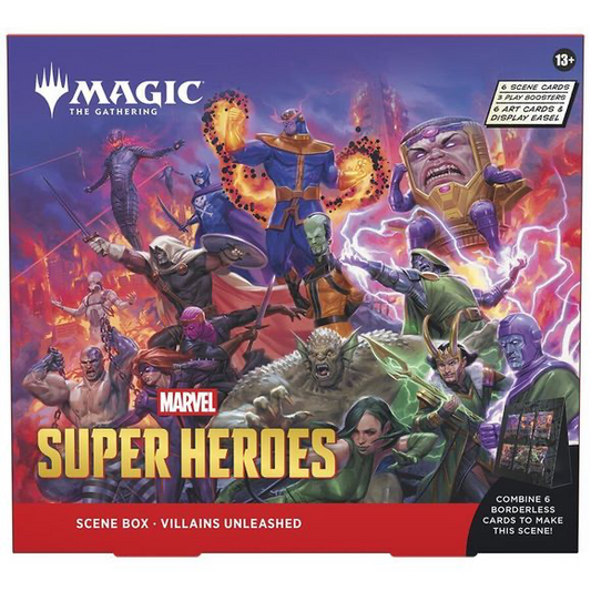 Magic: The Gathering Marvel Super Heroes Scene Box - Villains Unleashed