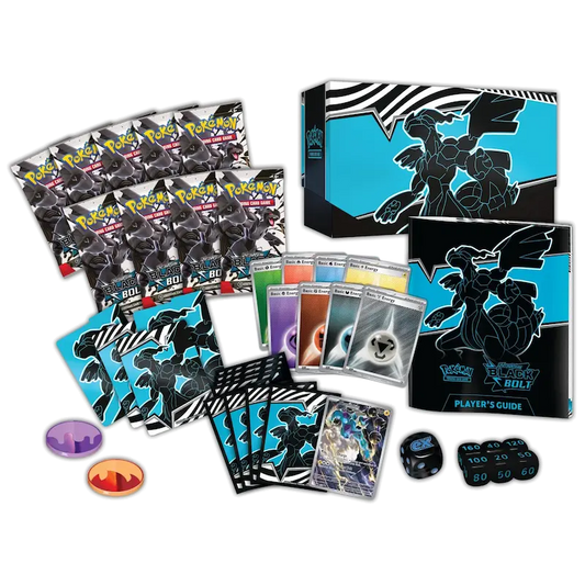 Pokemon TCG: Scarlet & Violet - Black Bolt Elite Trainer Box