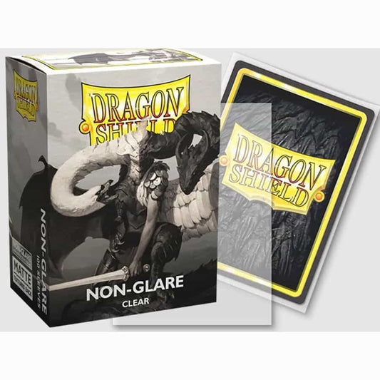 Dragon Shield Sleeves: Standard Non-Glare Matte - Clear 100CT