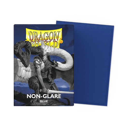 Dragon Shield Sleeves: Standard Matte Non-Glare - Blue 100CT