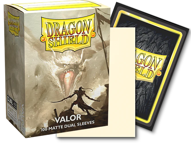 Dragon Shield Sleeves: Standard Matte Dual - Valor 100CT