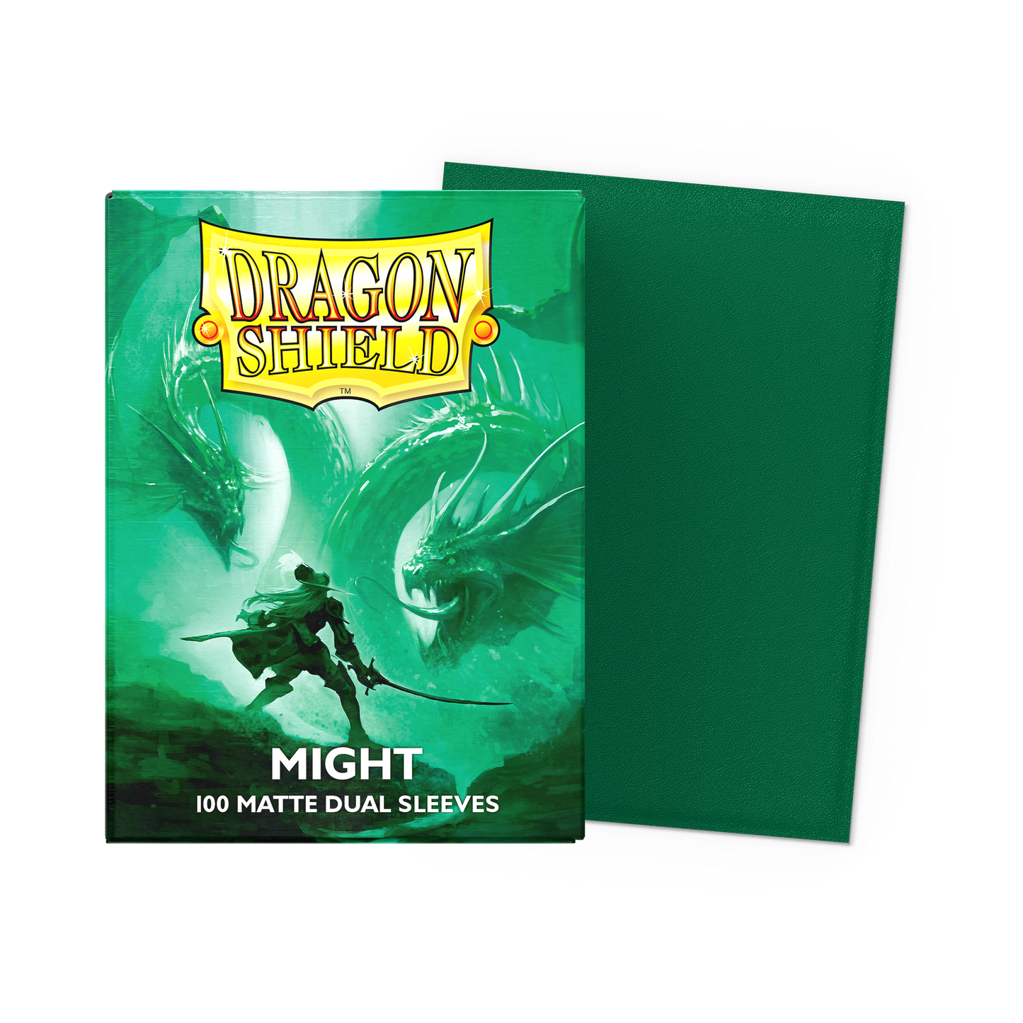 Dragon Shield Sleeves: Standard Matte Dual - Might 100CT