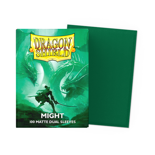Dragon Shield Sleeves: Standard Matte Dual - Might 100CT
