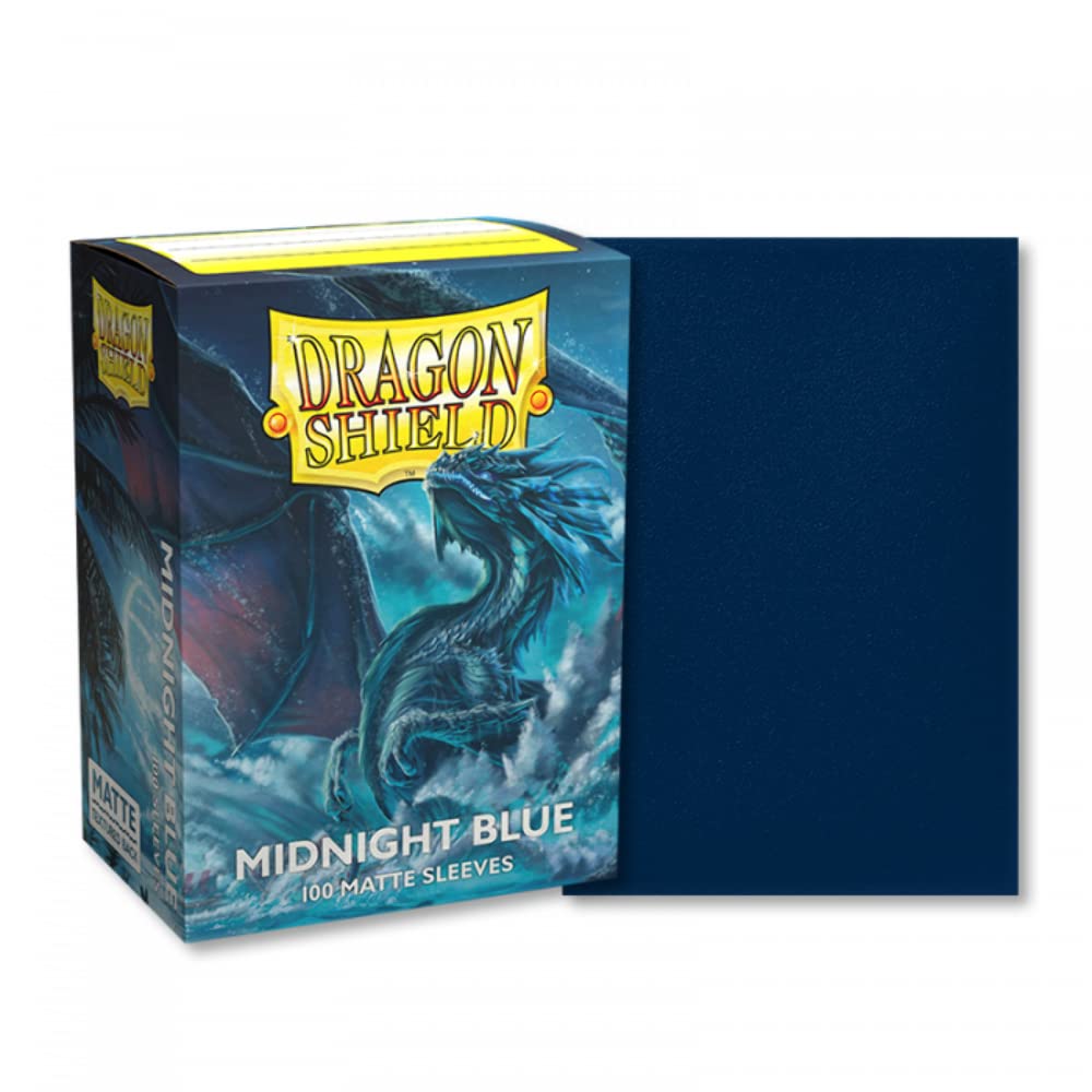 Dragon Shield Sleeves: Standard Matte - Midnight Blue 100CT