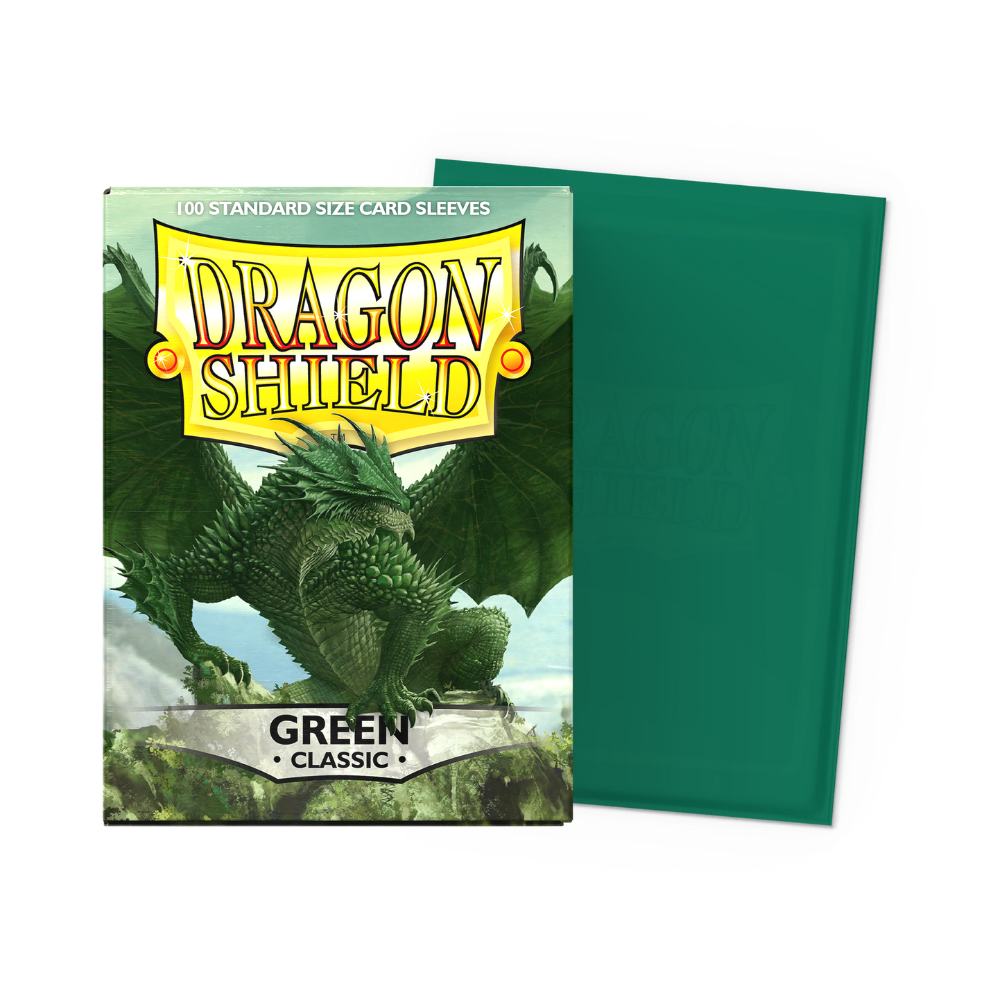 Dragon Shield Sleeves: Standard Classic - Green 100CT