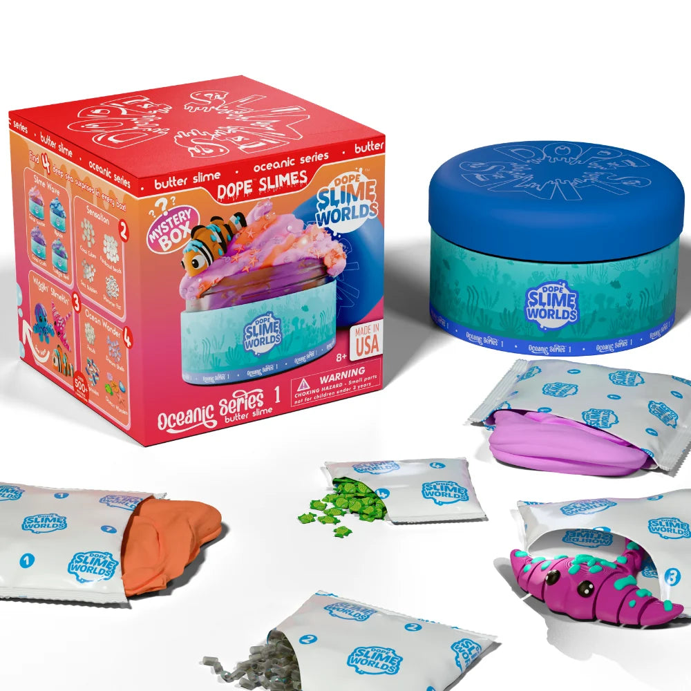 Dope Slime Worlds™ Oceanic Series Slime Blind Box
