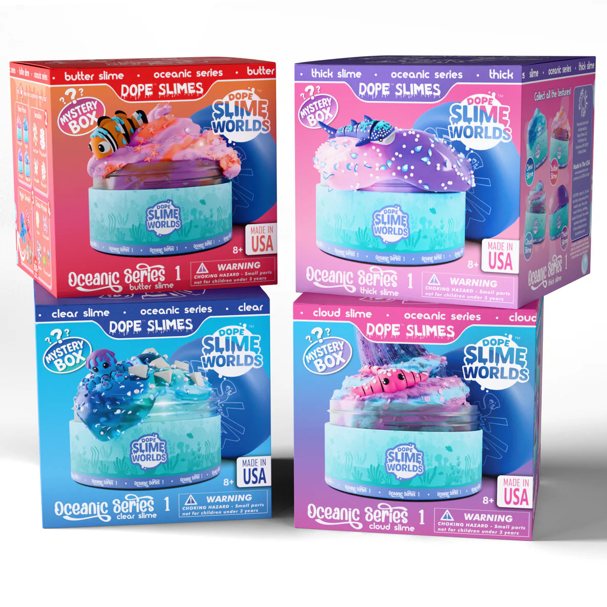 Dope Slime Worlds™ Oceanic Series Slime Blind Box