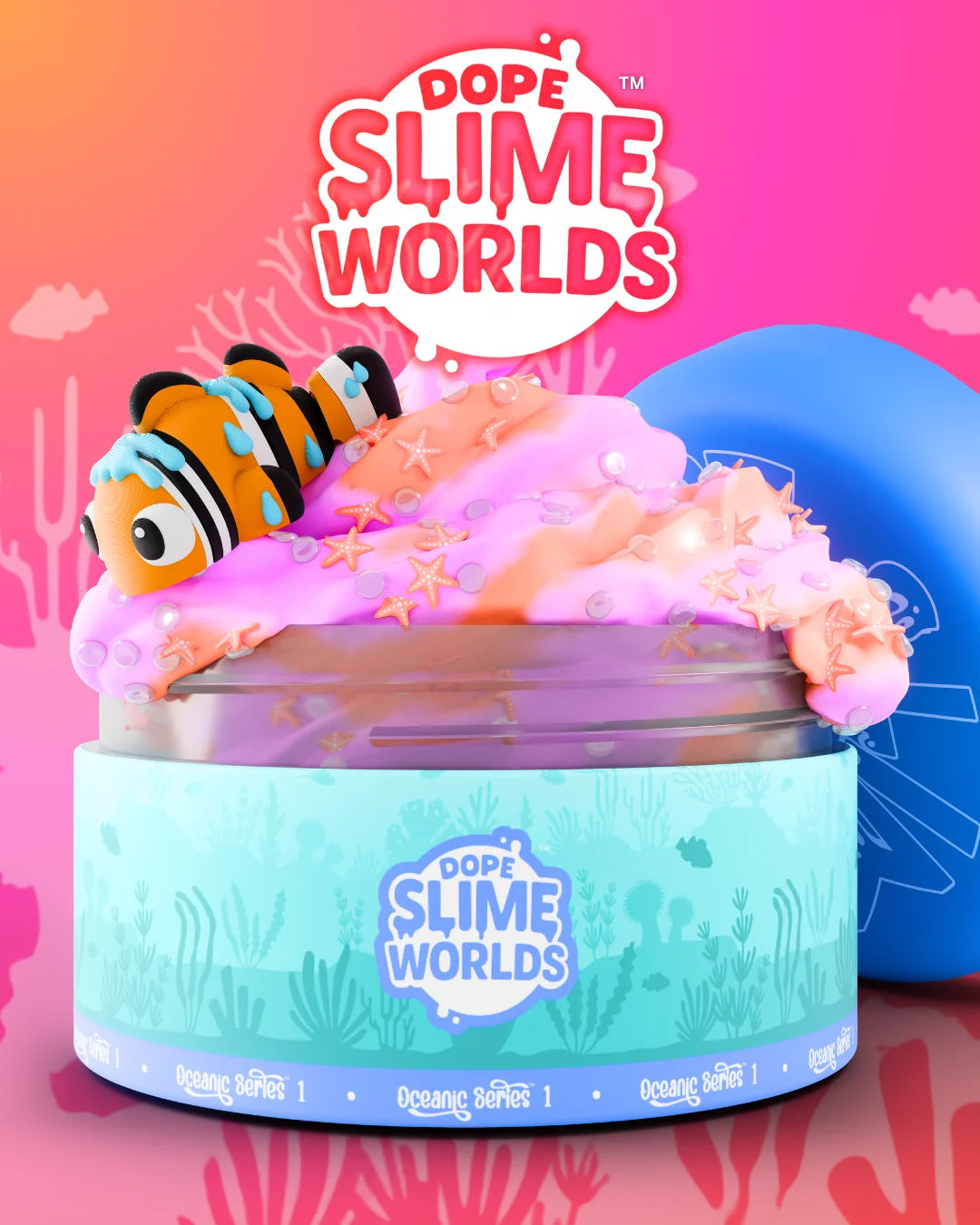 Dope Slime Worlds™ Oceanic Series Slime Blind Box