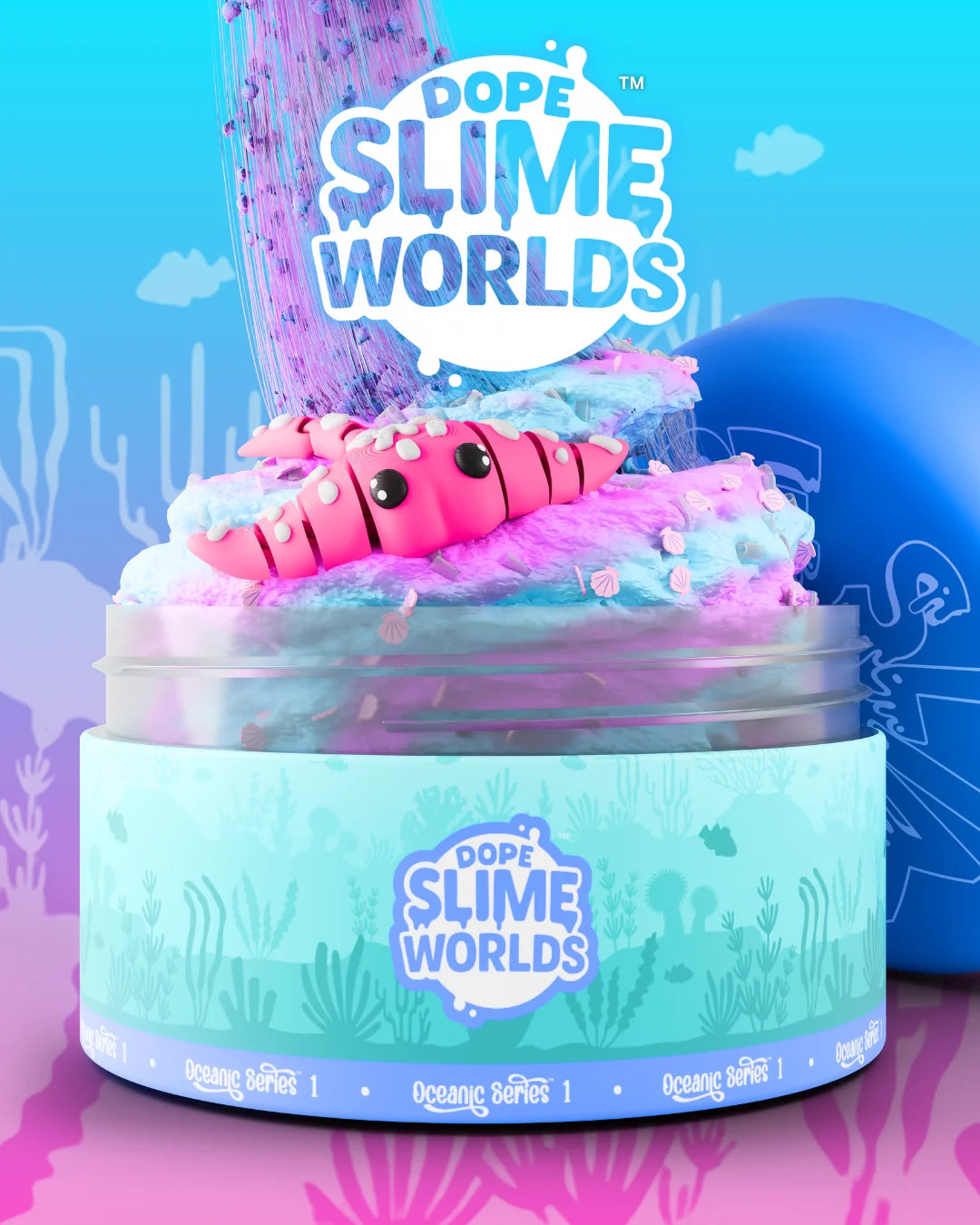 Dope Slime Worlds™ Oceanic Series Slime Blind Box