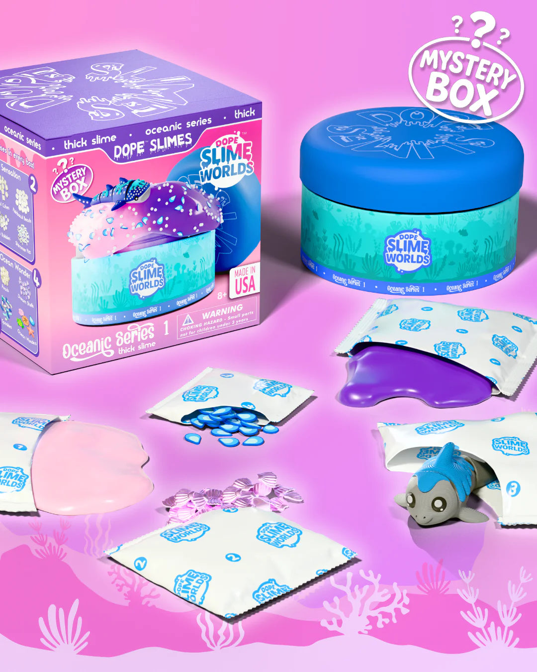 Dope Slime Worlds™ Oceanic Series Slime Blind Box