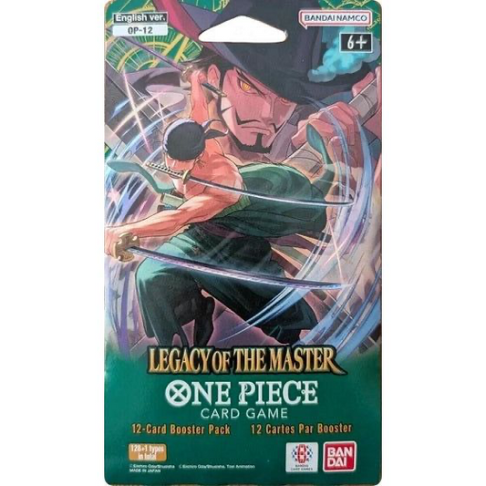 One Piece Card Game: English Legacy of the Master Blister Pack OP-12