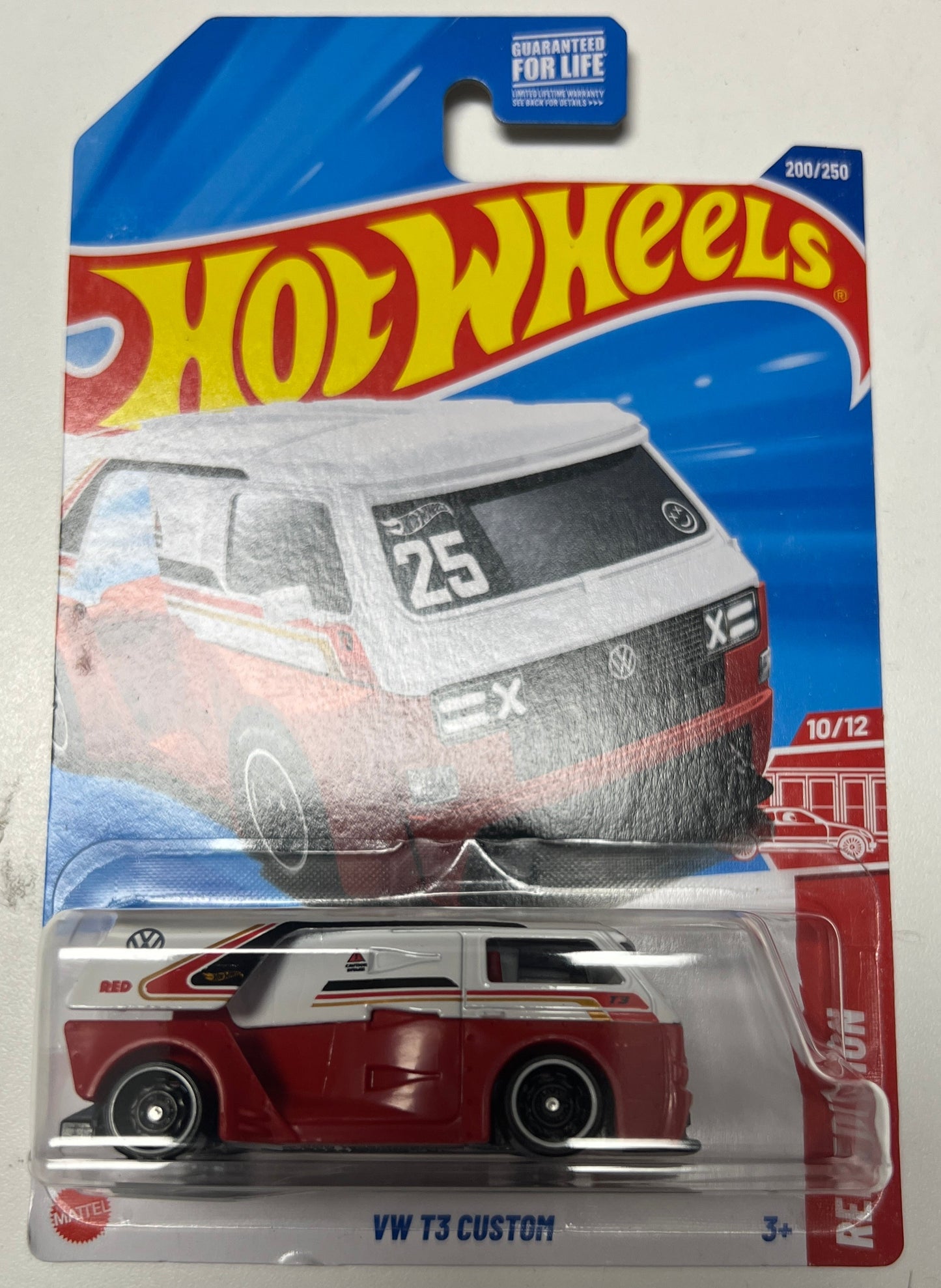 Hot Wheels Red Edition VW T3 Custom