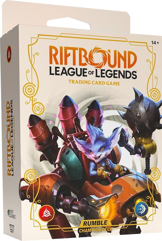 Riftbound League of Legends - Champion Deck (Rumble) - Spiritforged