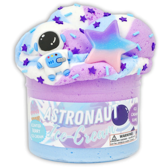Astronaut Ice-Cream Textured Slime - Handmade in USA - Dope Slimes