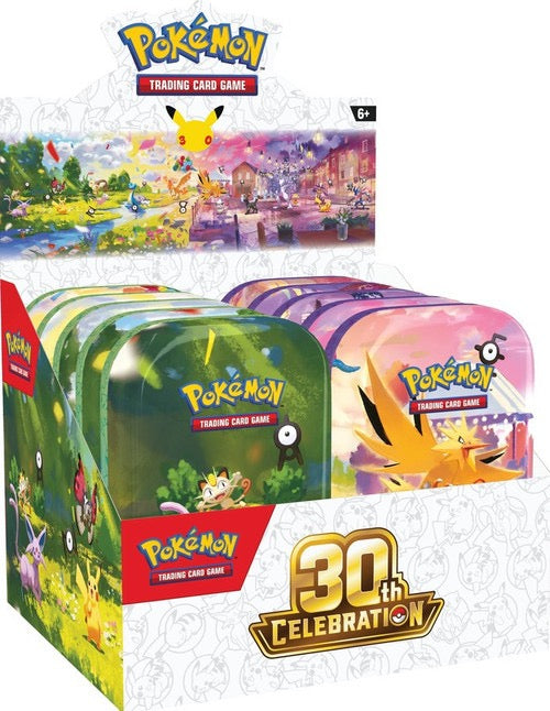Pokémon TCG: 30th Celebration Day & Night Mini Tin - 1ct Assorted