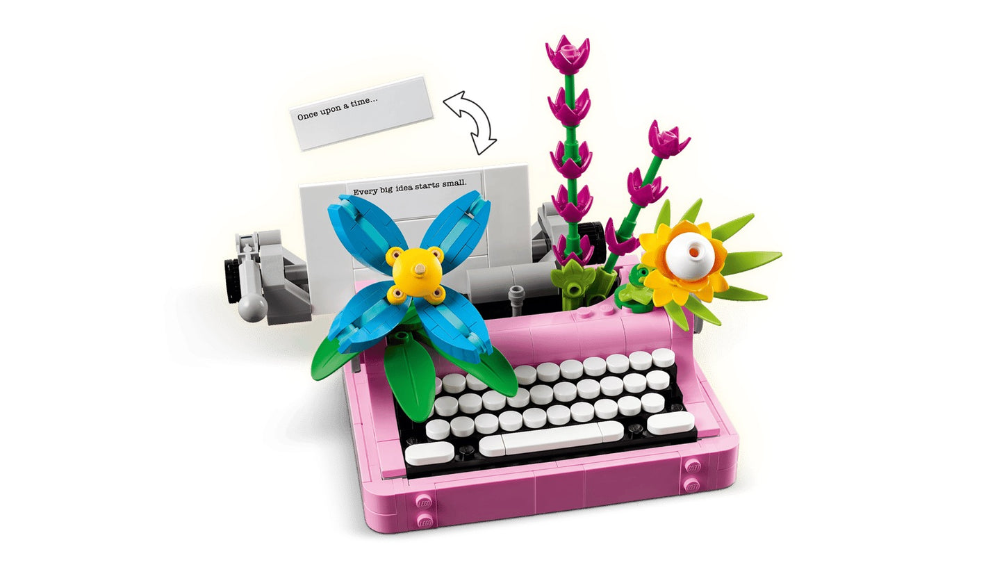 LEGO Creator 3 in 1 Typewriter with Flowers 31169
