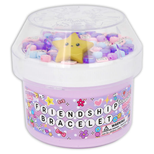 Friendship Bracelet Textured Slime - Handmade in USA - Dope Slimes