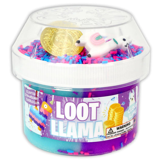 Loot Llama Textured Slime - Handmade in USA - Dope Slimes