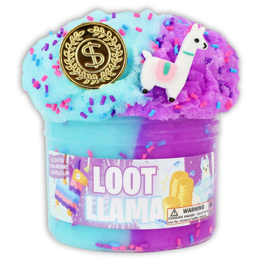 Loot Llama Textured Slime - Handmade in USA - Dope Slimes